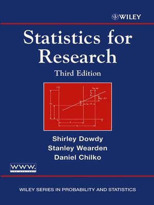 cover image of Statistics for Research